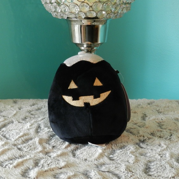 Kellytoy Other - Kellytoy Squishmallow 5" Paige the Gold and Silver Pumpkin Halloween 2021 Plush